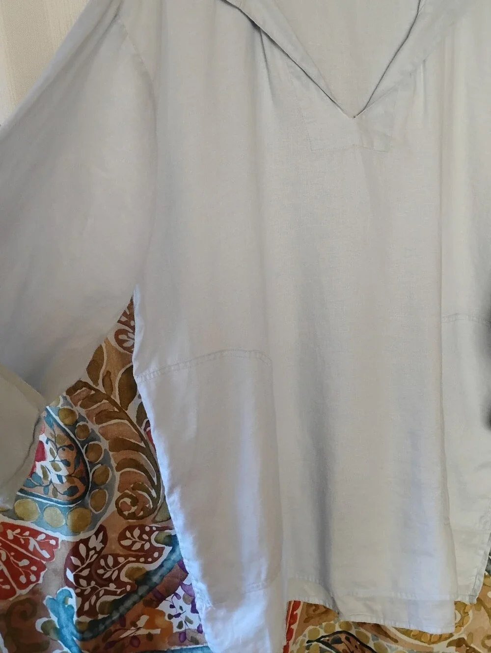 Large Linen Beach Coverup